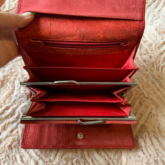 Red Leather Wallet - Picture 2 of 5